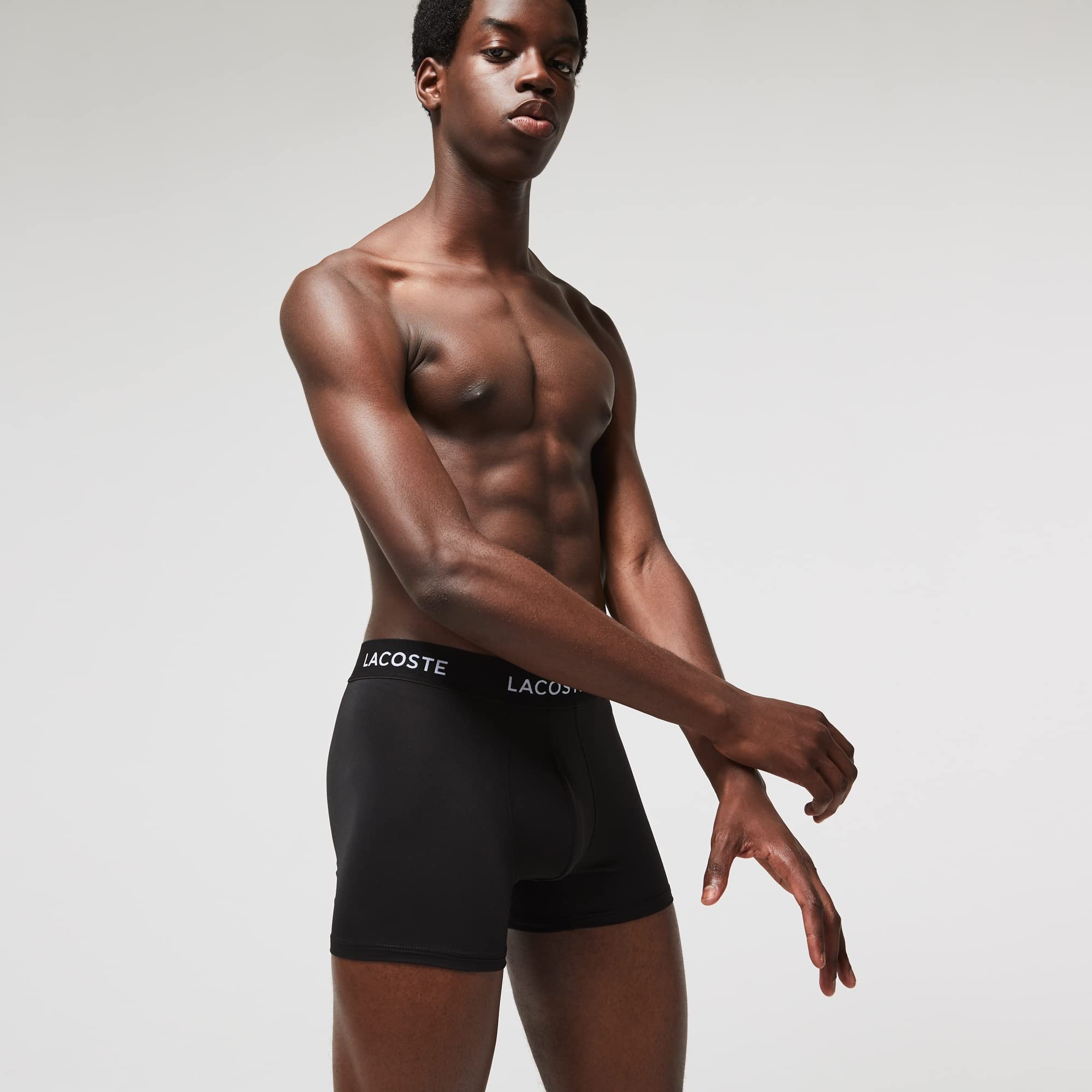 Lacoste Herren Boxershorts 5H9623, Männer Untershose,Pants,Shorts,Unterwäsche,Basic,kurz,Regular Fit