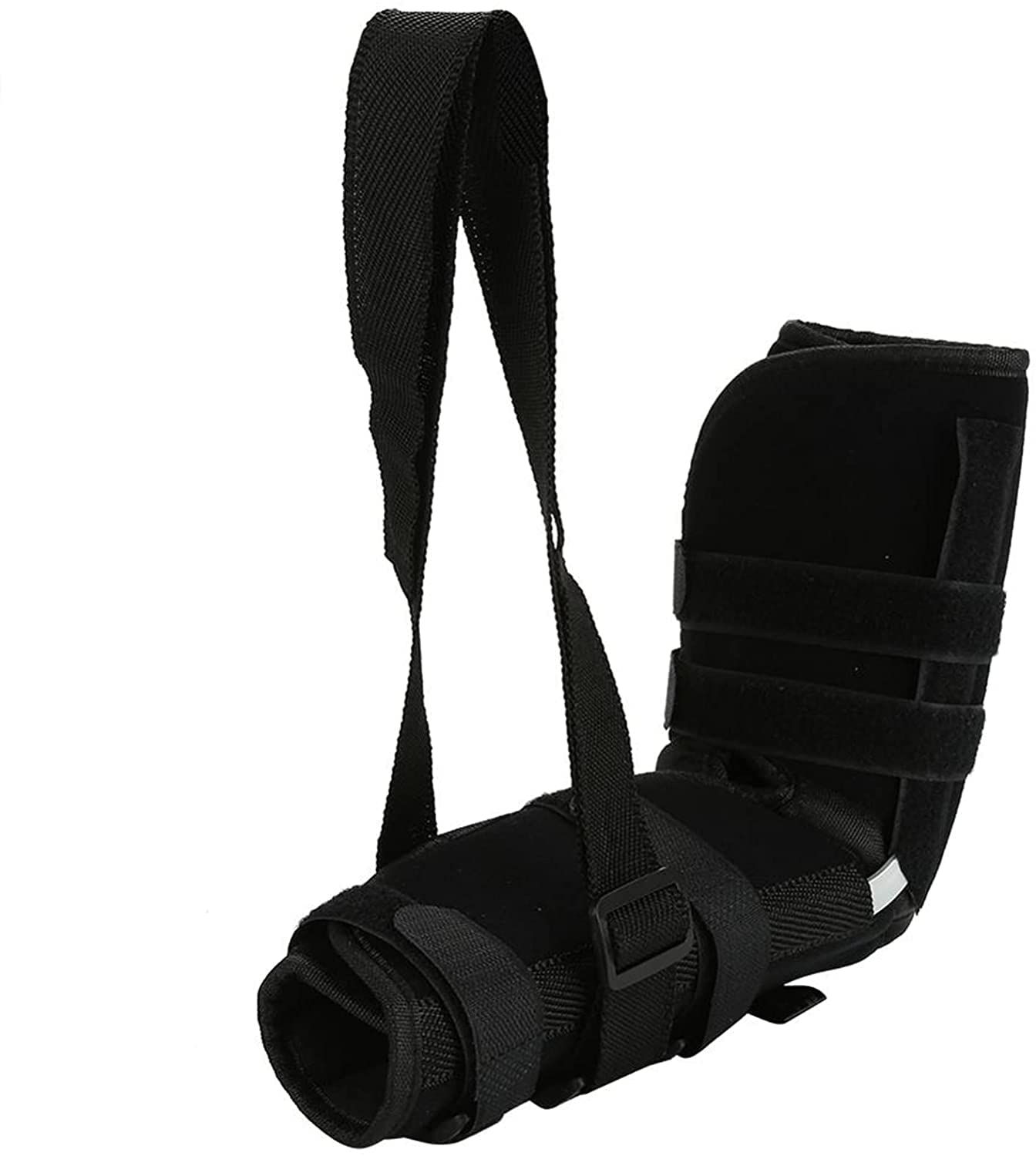 Inmovilizador de hombro con cabestrillo para brazo de hombro, cabestrillo de antebrazo de aluminio ajustable para lesiones en el hombro, brazo izquierdo y derecho, reparar mujeres rotas, dis