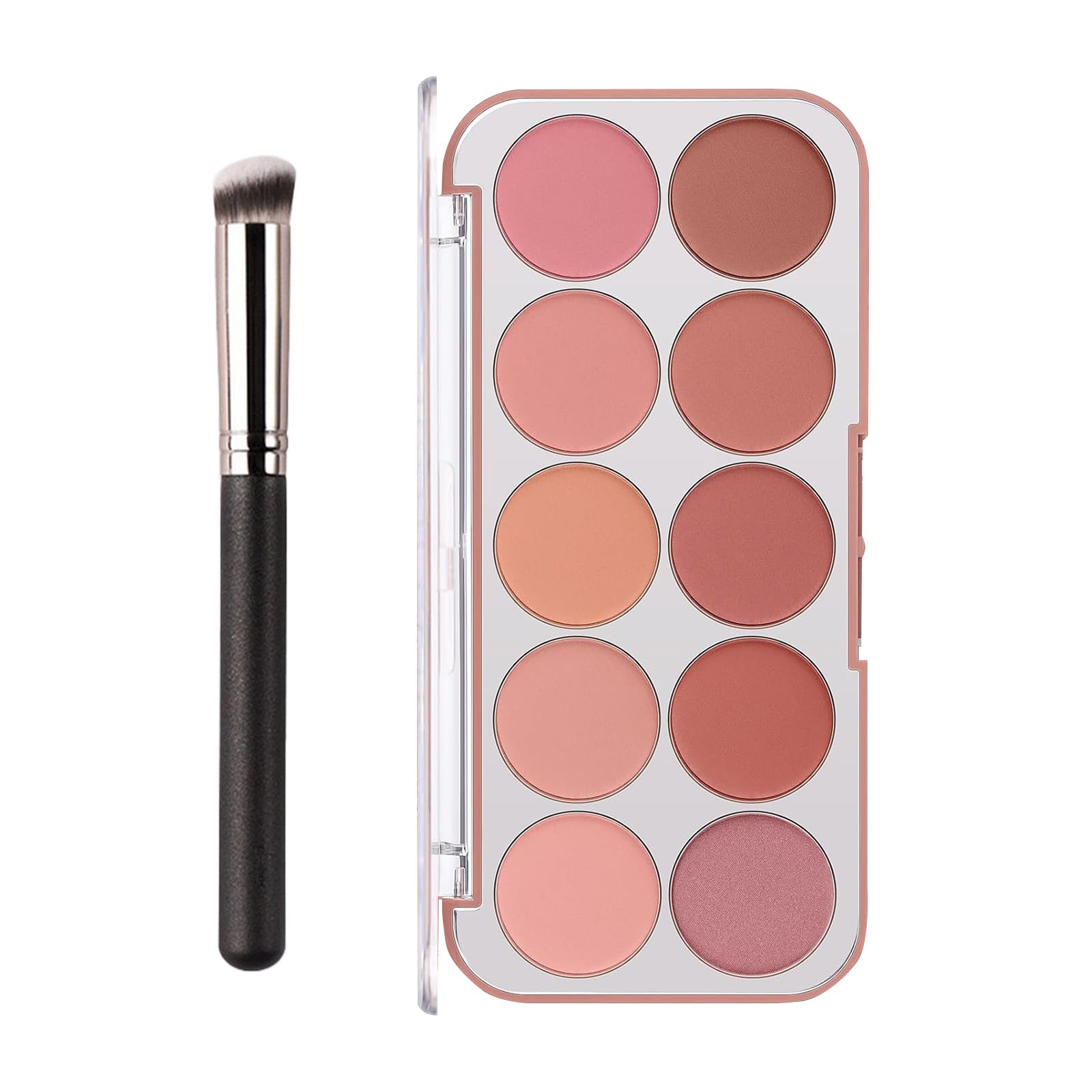 10 Colors Blush Palette for Cheeks Face Blush Palette-Set 01 10 Colors-Set 01