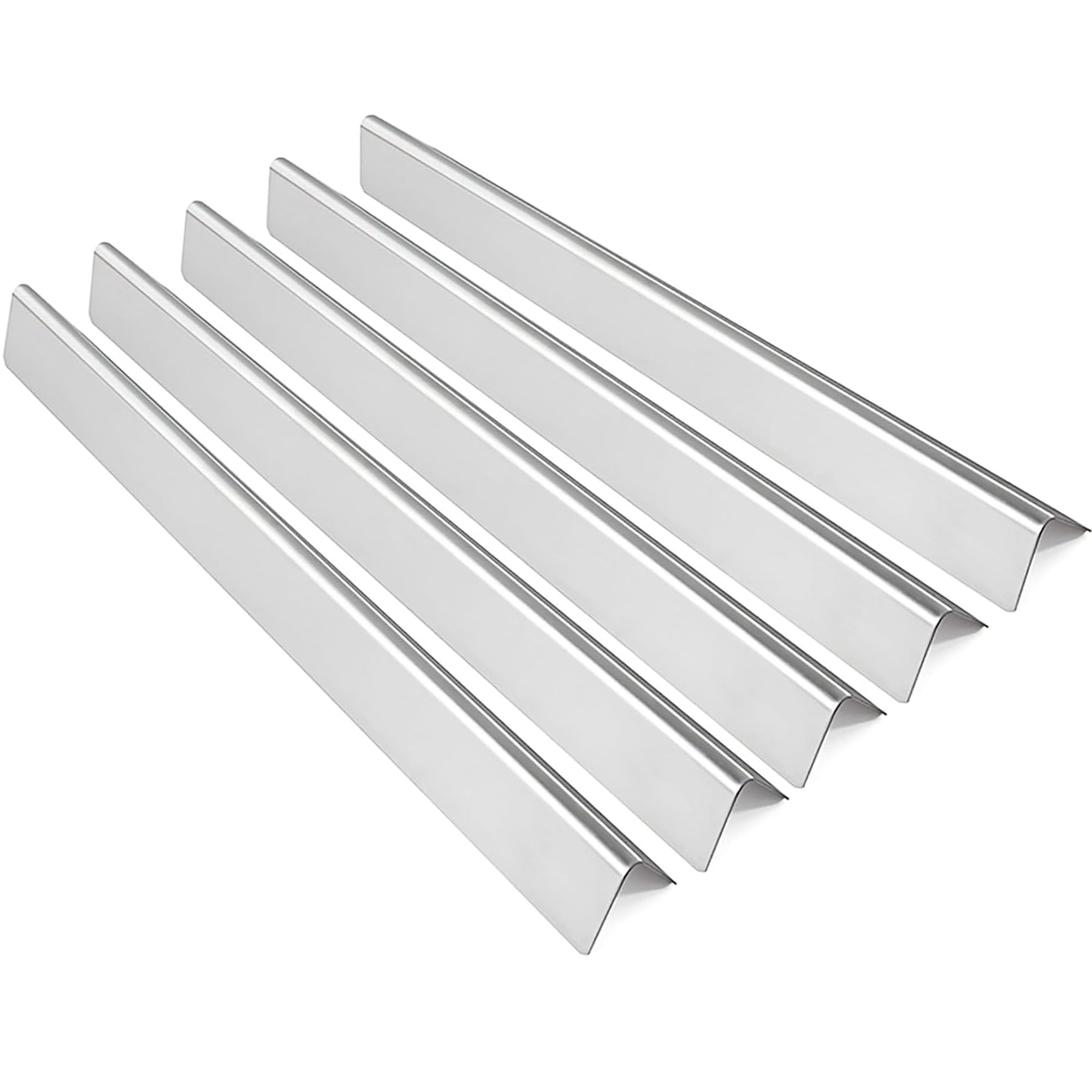 Nordic Bbq Store 62.2cm, 7539/7540 Flavorizer Bars for Weber Genesis 300 Series Grills with Side Controls, Genesis E-310, E-320, S-310, S-320, EP-310, EP-320 (2007-2010), Stainless Steel