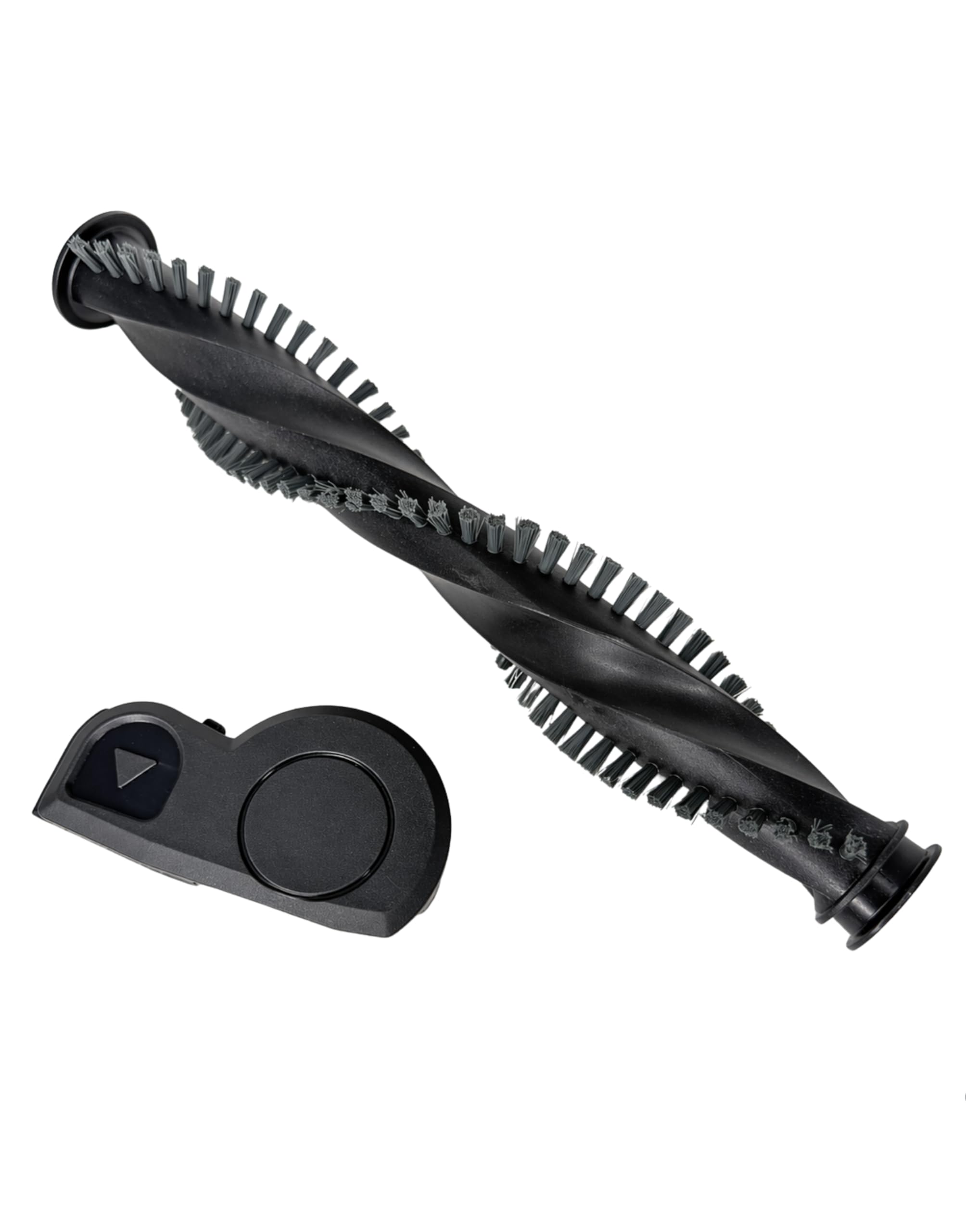 Duraspares Black Brushroll For Numatic Henry Quick Nq100 Het100 Pet Pro Cordless Vacuum Brush Bar With Cap