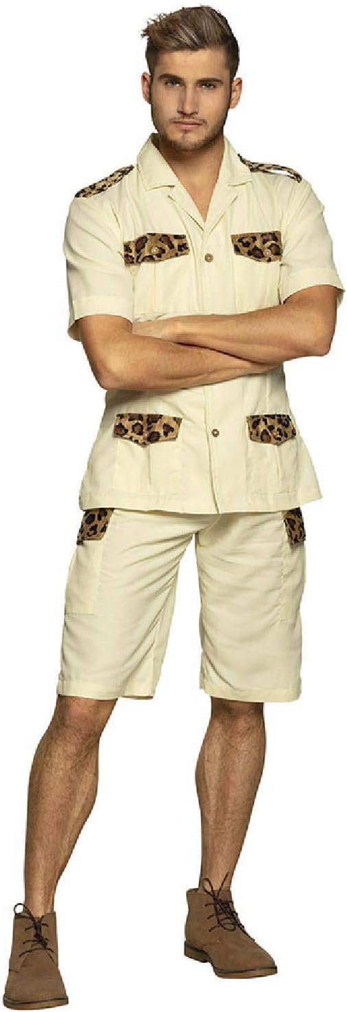 Boland 83882 Adult Safari Man Costume, Beige, M/L