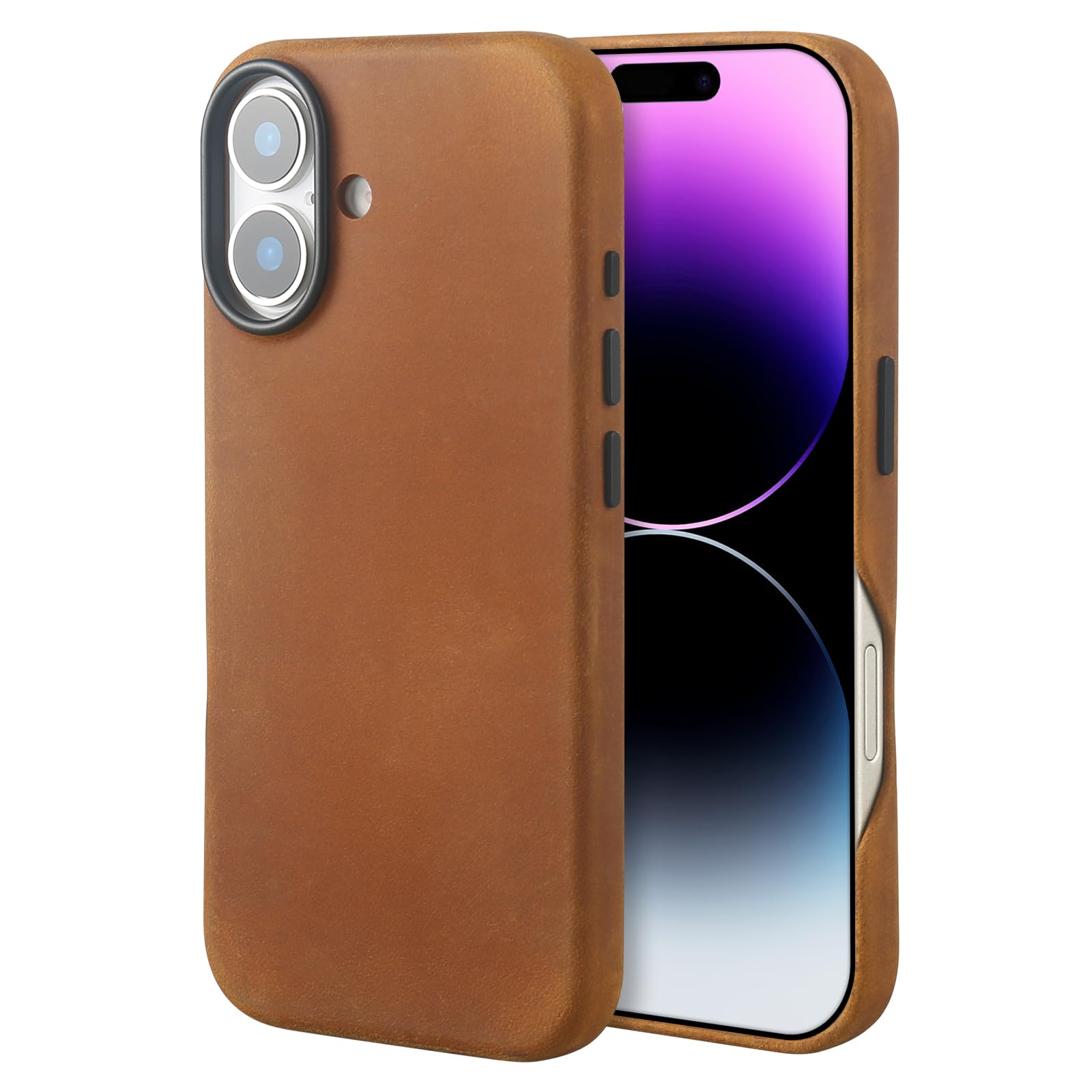 Amazon.co.jp: Synchro Bands レザーケース 対応 iPhone 17(2025