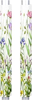 Hexteria Refrigerator Door Handle Covers, Keep Your Kitchen Appliance Clean from Smudges, Fingertips, Drips, &Food Stains, Perfect for Dishwashers, Wildflower
