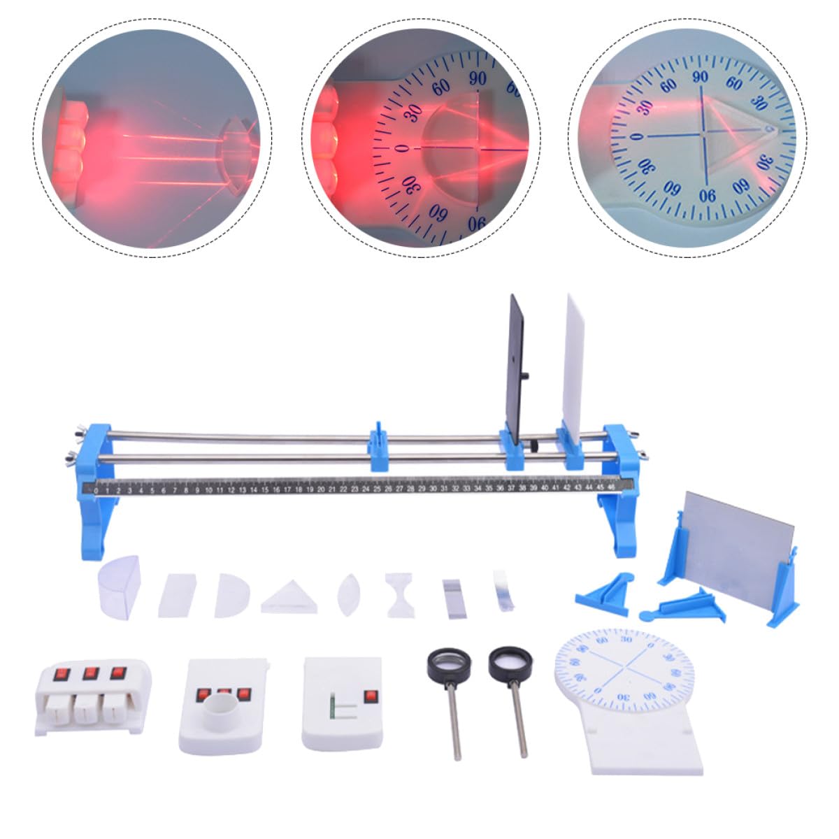 Kit de Experimentos Visuales 1 Juego Plástico para Niños y Estudiantes