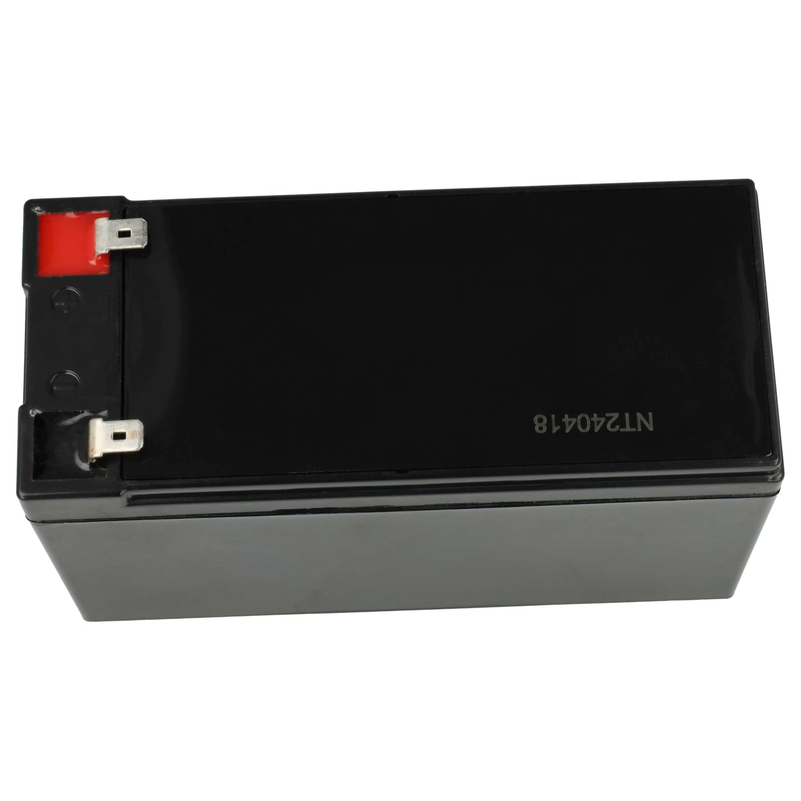 vhbw 2X Akku Ersatz für APC RBC48 für USV (7200 mAh, 12 V, AGM)