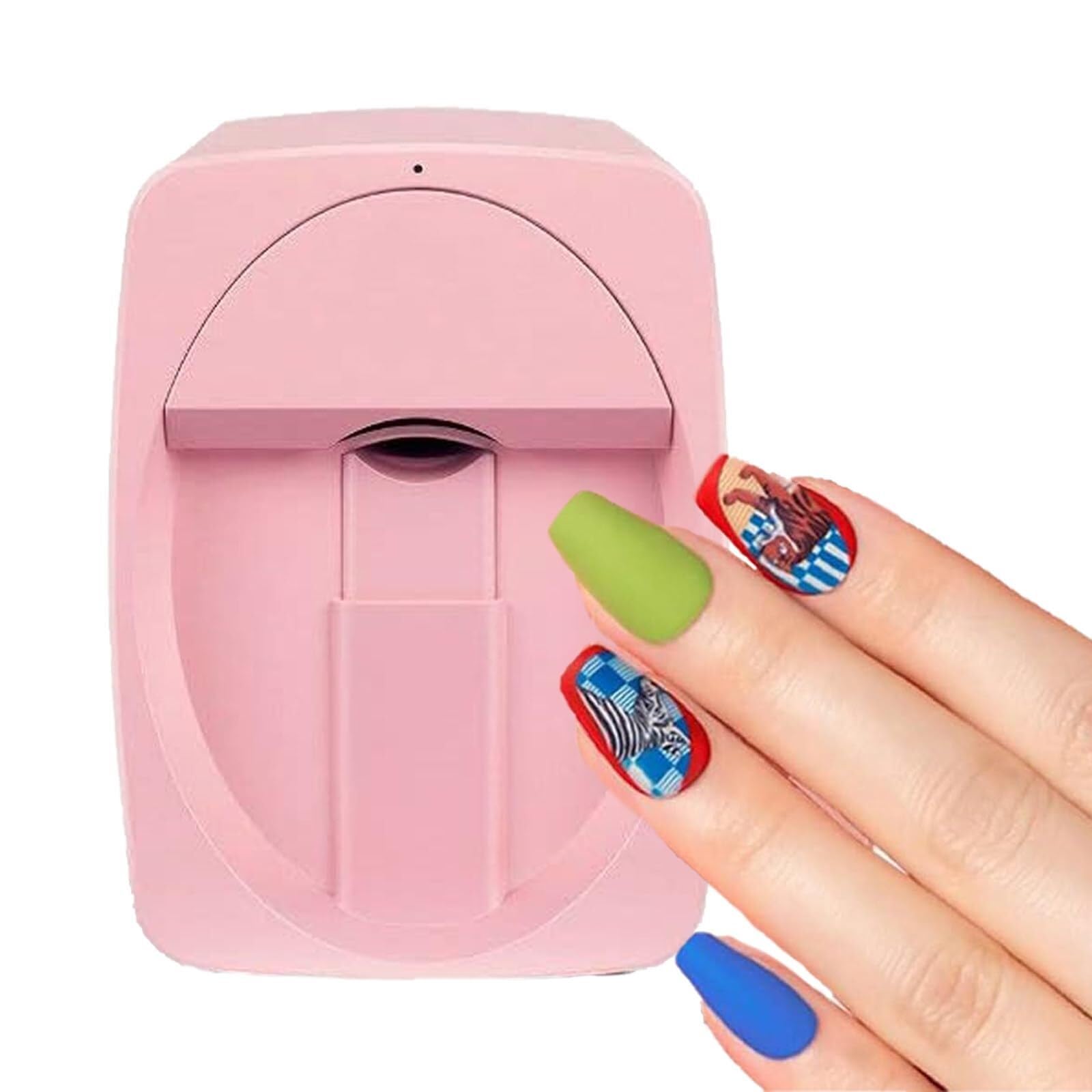 Nail Art Printer Machine, 3D Digital Mobile Nail Art Printer, Portable Nail Painting Machine, Support WiFi/DIY, for Beauty & Personal Care and Girls' Nails