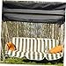 Kisangel Swing Chair Cover Durable Sun Protection Canopy for Outdoor Patios Weather-Resistant Design for All Seasons Fits Swing Chairs