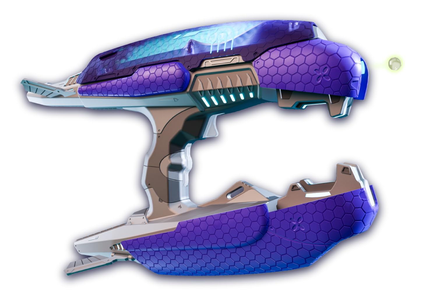 Gel Blaster Halo Plasma Blaster – Type-25 Glow-in-the-Dark Gel Ball Blaster, Includes Tracer Function – Officially Licensed Replica - 14+