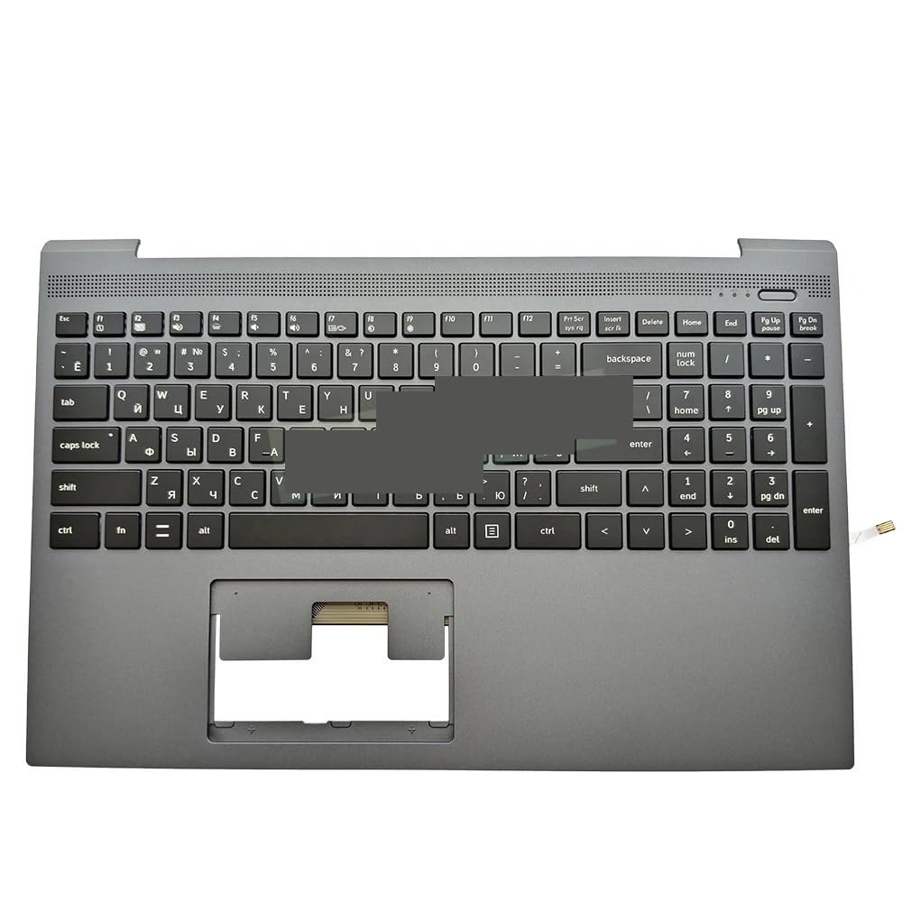 Klawiatura podświetlana, podpórka pod nadgarstki, obudowa górna do laptopa Vaio FE15 VJFE54F11X VJFE54F11X-B0211H PRIDE+K4413 MB3424013(RU gray C cover)