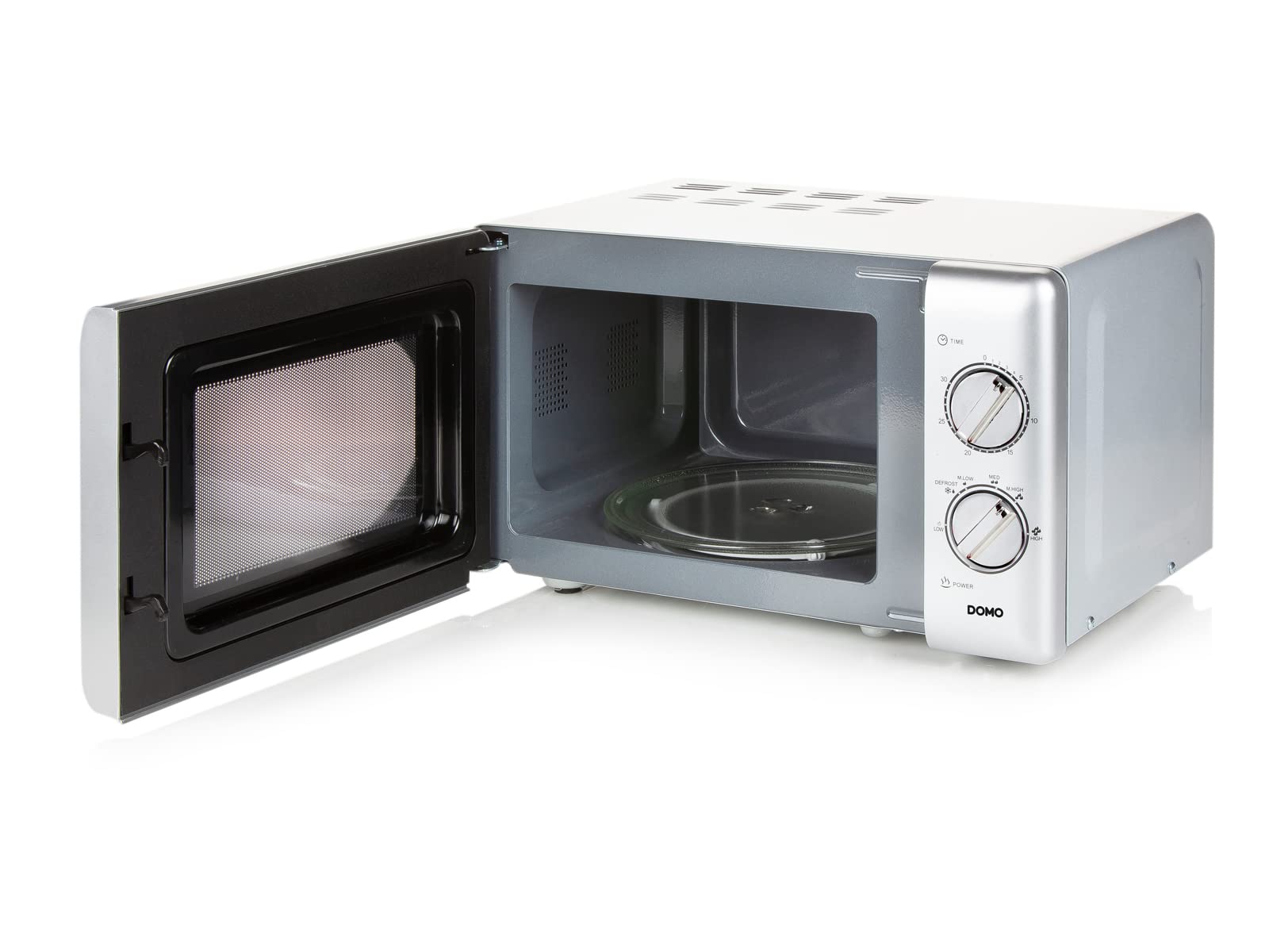 DOMO DO3020 Four à micro-ondes solo - 20 L - 700 W argent