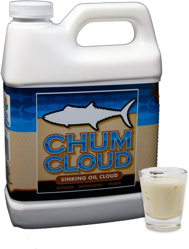 Sinking Menhaden Oil Chum Cloud Aquatic Nutrition, milk