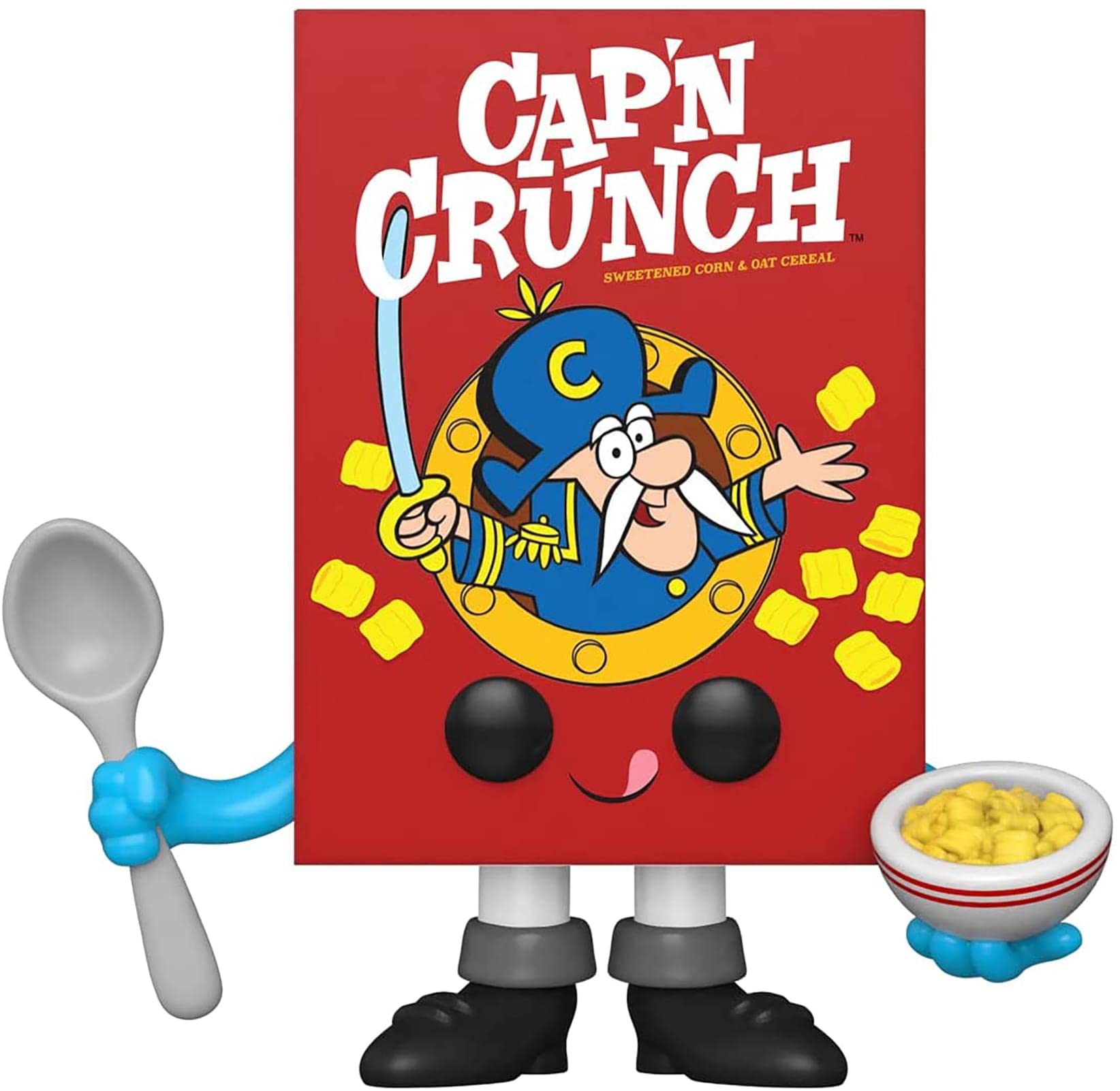 POP Vinyl: Quaker- Cap'n Crunch Cereal Box