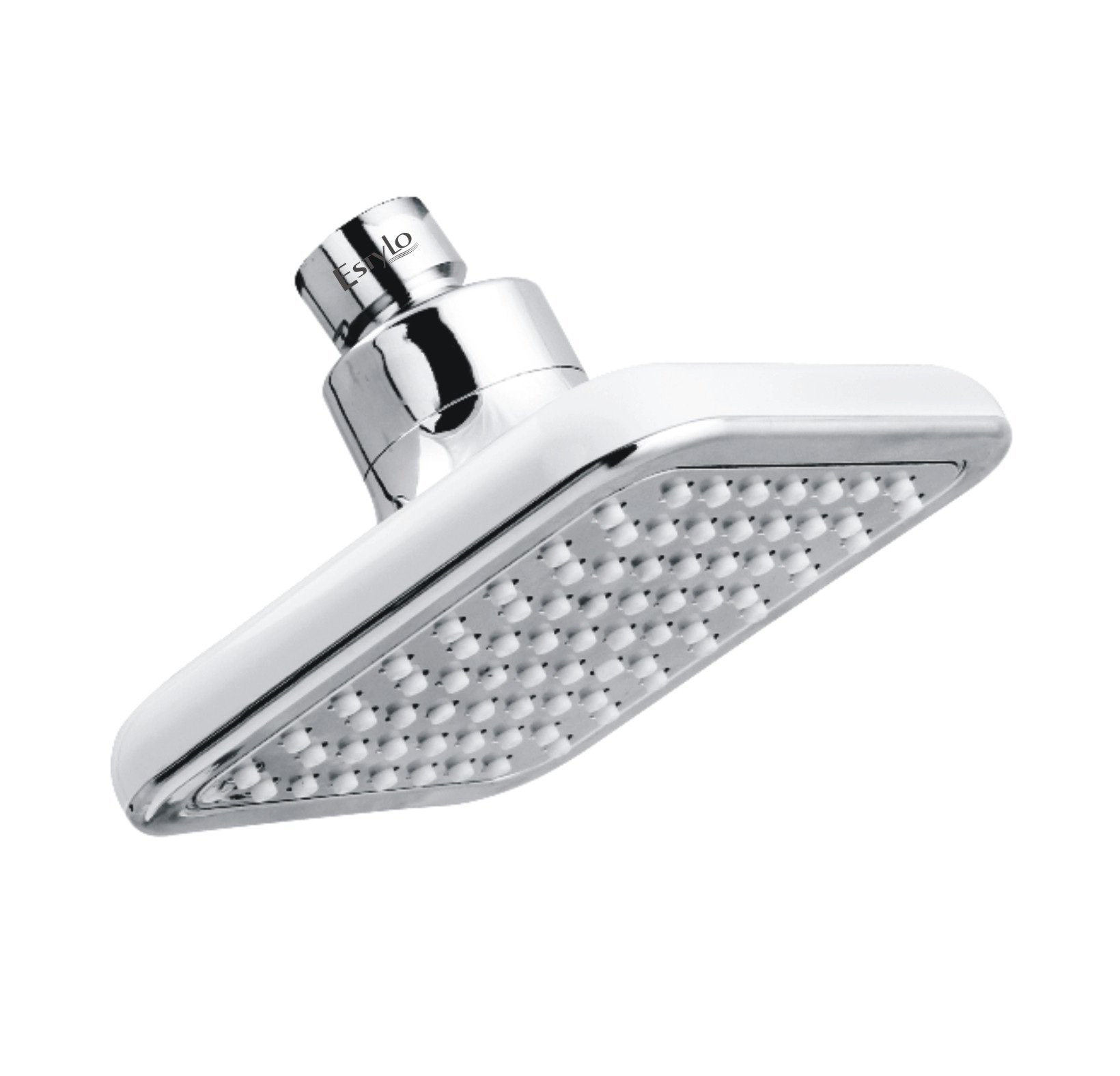 ESTYLO PLATINA 4"X4" ABS SHOWER HEAD WITH RUB IT EASY TO CLEAN SILICON NOZZLE OVERHEAD SHOWER CAT NO: 3848-OH (B074NZKRZL) Amazon Price History, Amazon Price Tracker