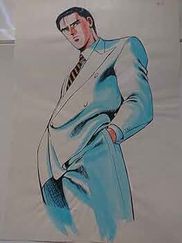 檜垣 憲朗 直筆カラー 原画 原稿 【ジ・ゴ・ロ】青年マンガ 檜垣 憲朗 直筆カラー 原画 原稿 【ジ・ゴ・ロ】青年マンガ