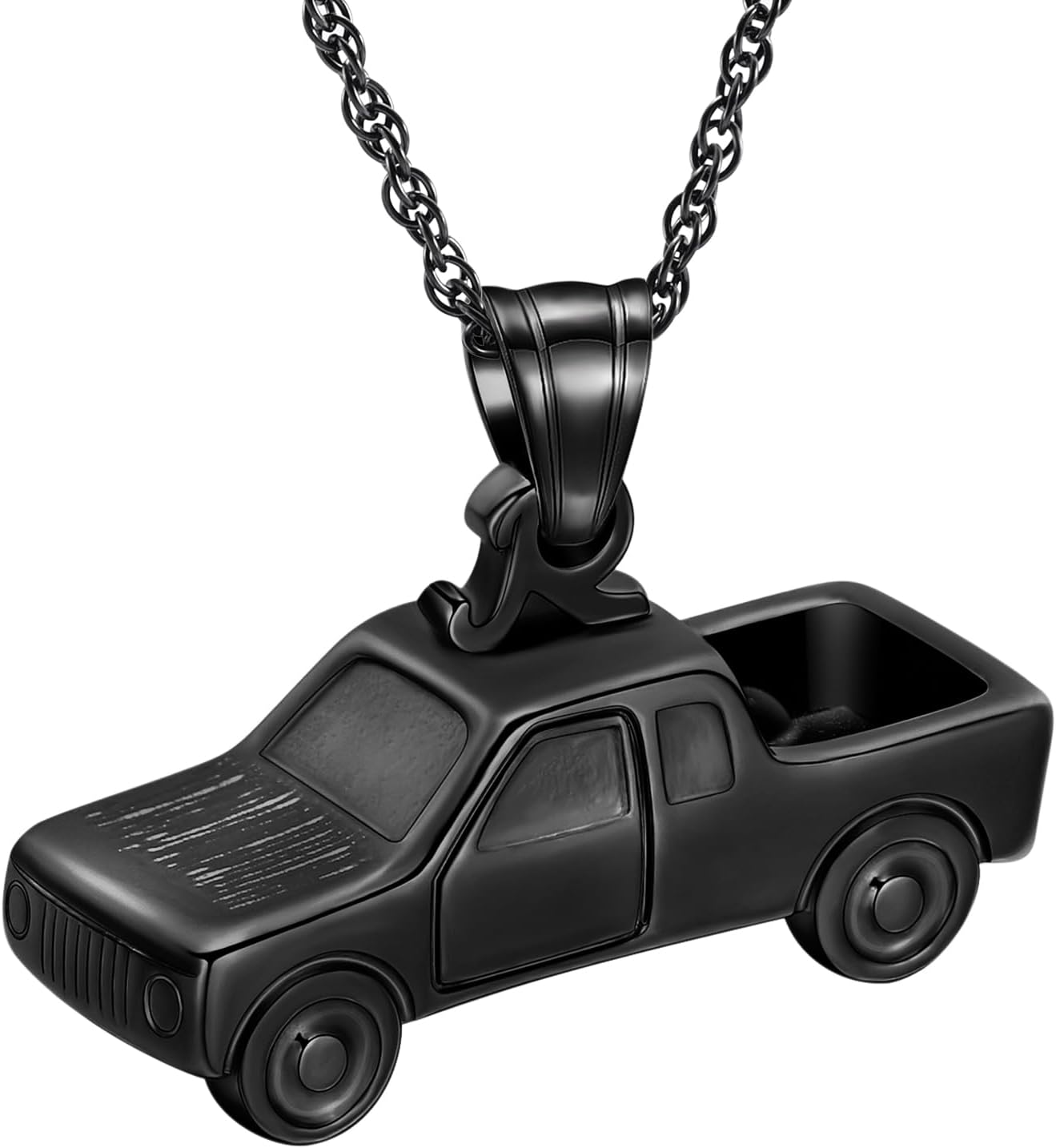 shajwo Pick Up Truck Urn Necklaces for Ashes for Men