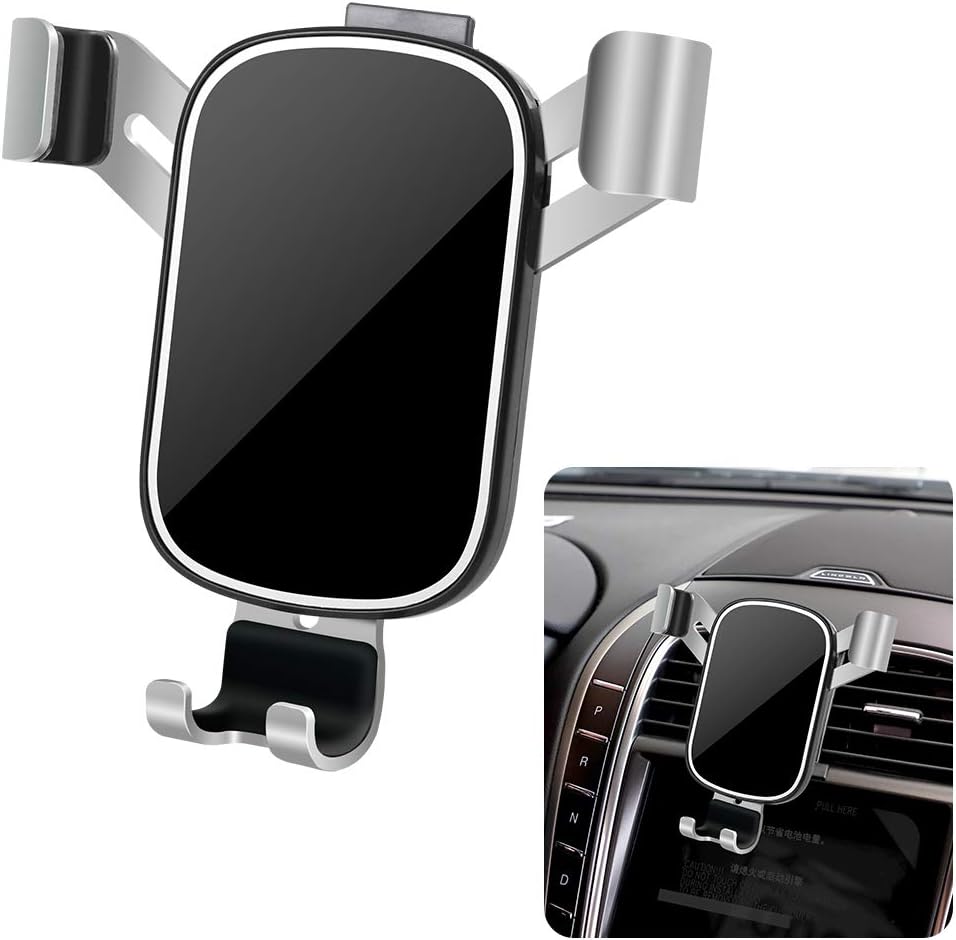 Car Phone Holder for Lincoln Nautilus 2019 2020 SUV Auto Interior Accessories Best Cell Phones Mount Cellphone Mobile Cradle Charging Navigation Bracket Screen Air Vent Accessory