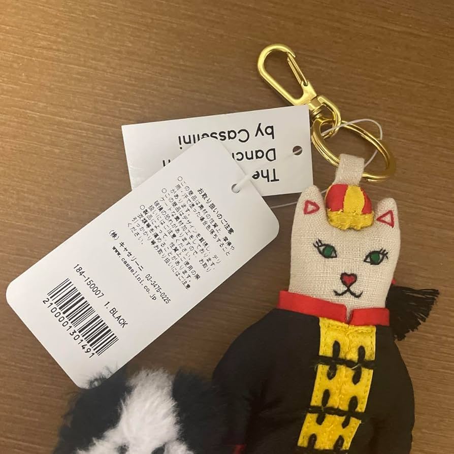 キャッセリーニ　猫　チャーム　ねこ　猫のキャラクターキーホルダーセット 猫好き必見♡キャセリーニの大人気CATチャームに、全7種類の
