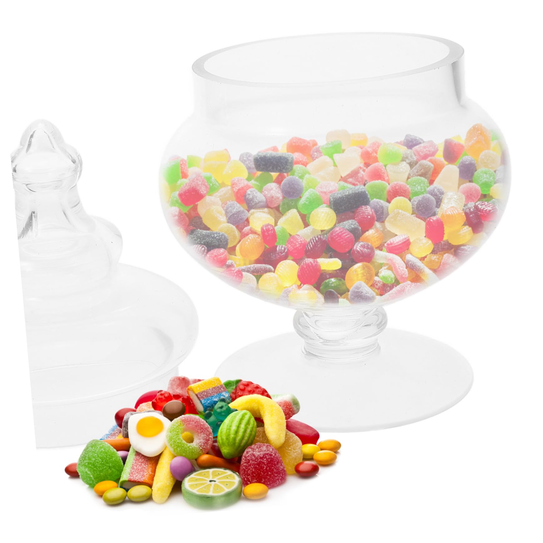Bonbonnière En Verre Boîte De Rangement Pour Collations Bocal À Fruits Secs Couvercle Hermétique Facile À Remplir Boîte De Cuisine Décoration Intérieure