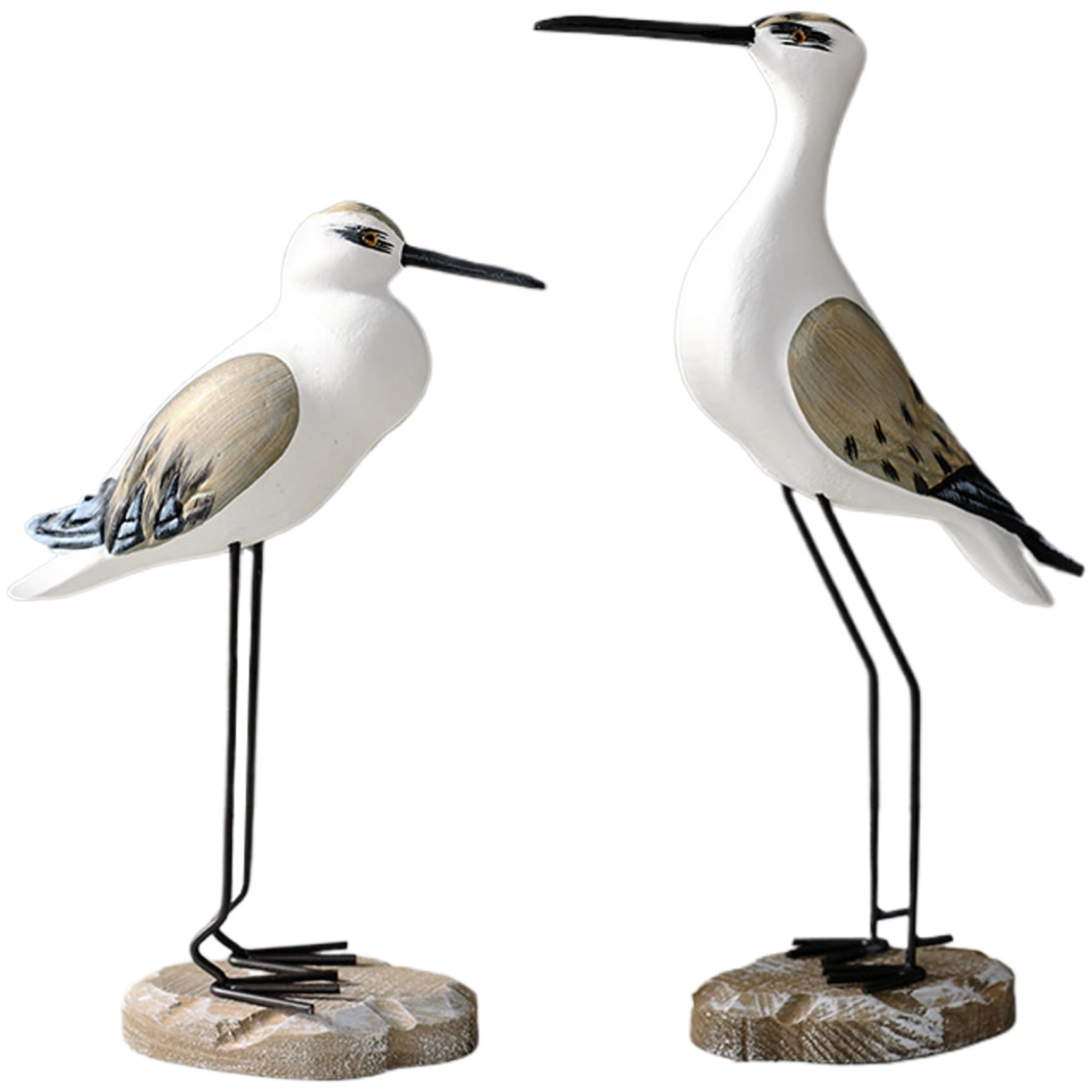 Figurines de mouette en bois pour decoration cadeau ideal maison