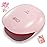 COMFIER Wireless Hand Massager with Heat -3 Levels Compression & Heating,Rechargeable Hand Massager Machine for Carpal Tunnel,Ideal Gifts for Women (Petal Pink)