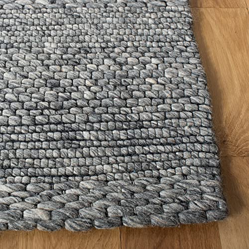 Tapete decorativo rectangular 68x152 cm de lana miniatura 4