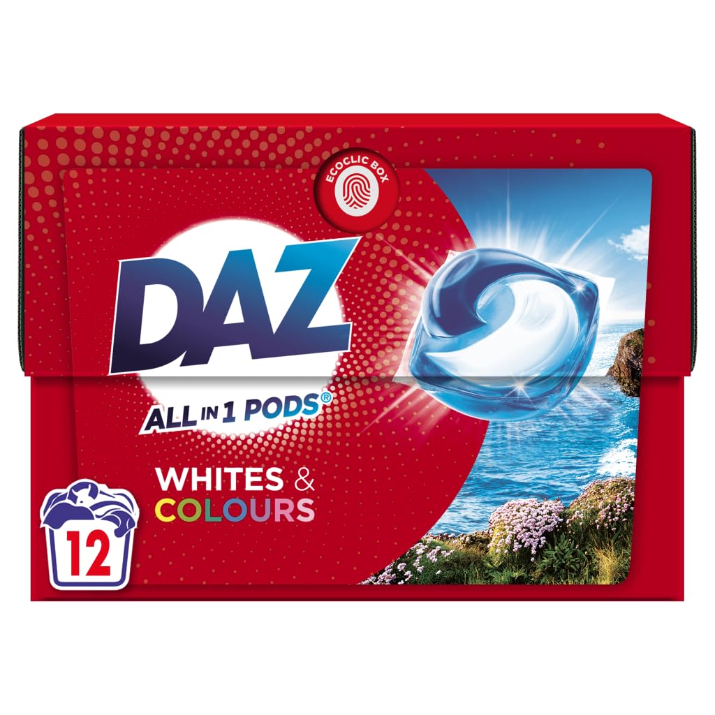 DAZ ALL in 1 PODS® Washing Capsules 12 Washes