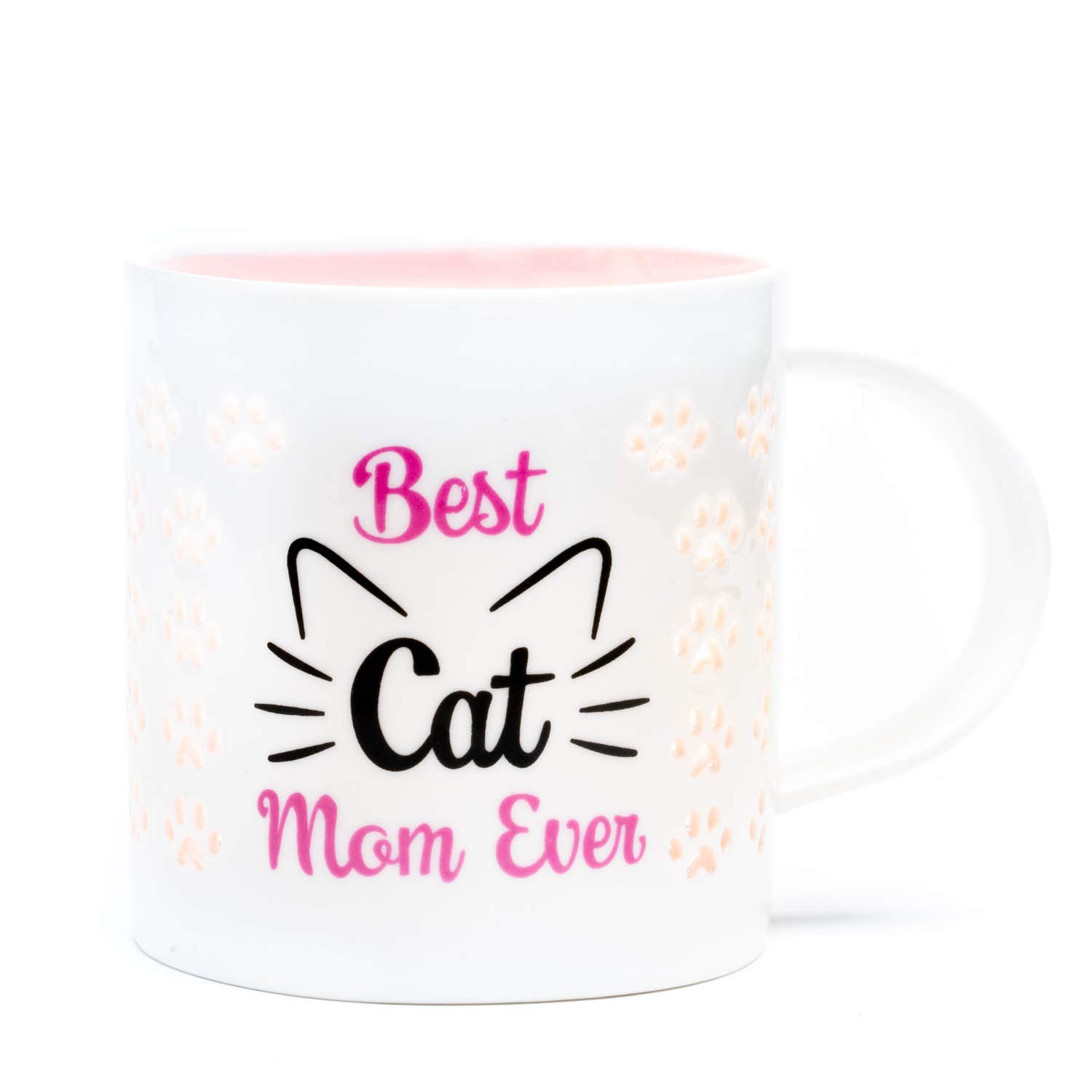 Porcelain Coffee Mug | Best Cat Mom Ever