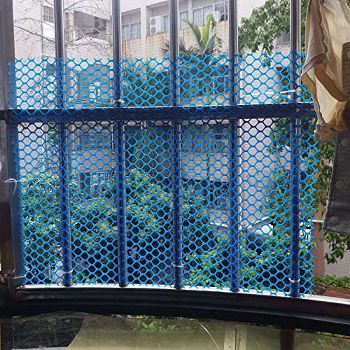 Red de balcón azul para apartamentos 30