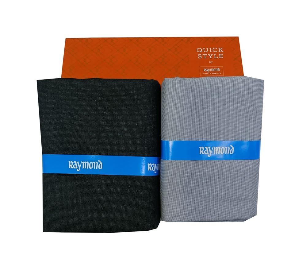 raymond fabrics Raymonad Premium Shirt and Trouser Fabric Set, Cotton Blend, 2 Pieces, Regular Fit-picture-43
