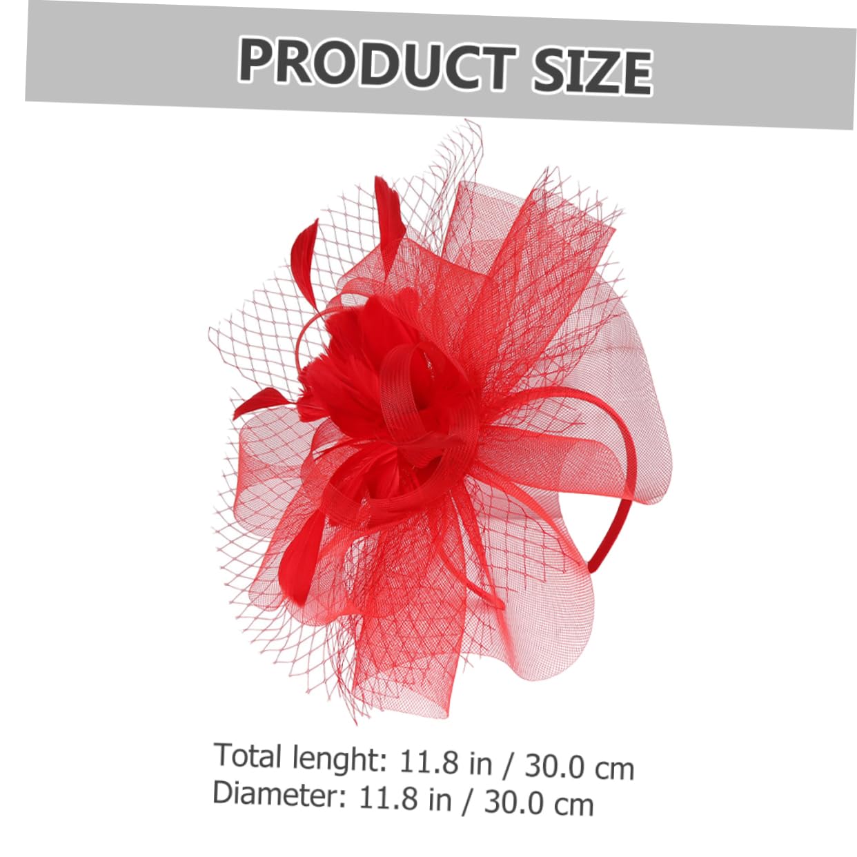 3pezzi Fascinators Rete per Donna con Clip e Cerchietto Cappello Elegante per Feste Matrimoni e Tea Party Leggero e Versatile