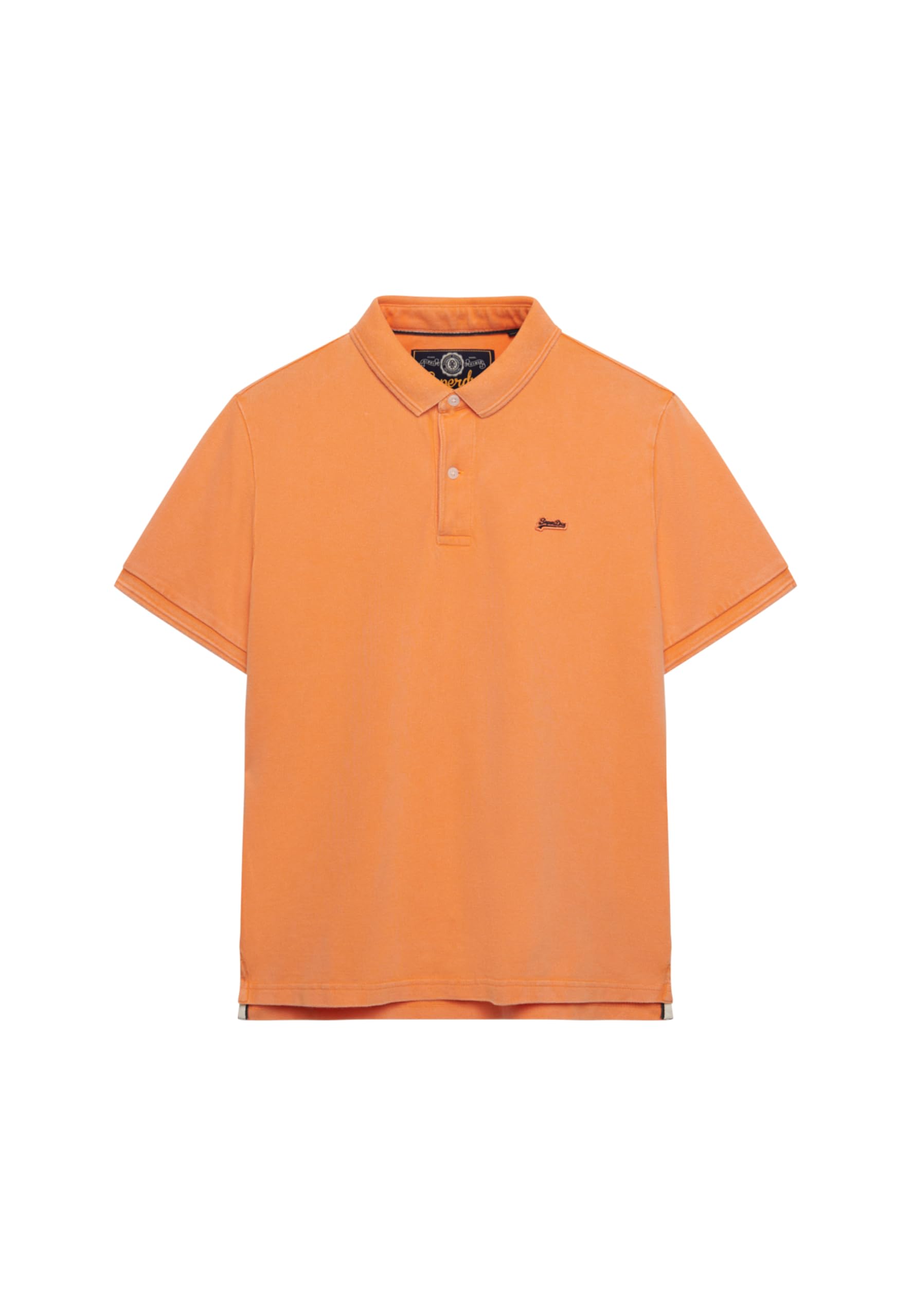 Superdry Orange Polo Piqué Classic