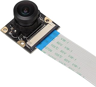 Módulo de câmera OV9281 para modelo Raspberry Pi, câmera grande angular 1MP de 160° para Raspberry Pi, 4B,3B+,3A+,3B,2B,B+,A+, Obturador Global, Foco Manual, Câmera Preto Branco