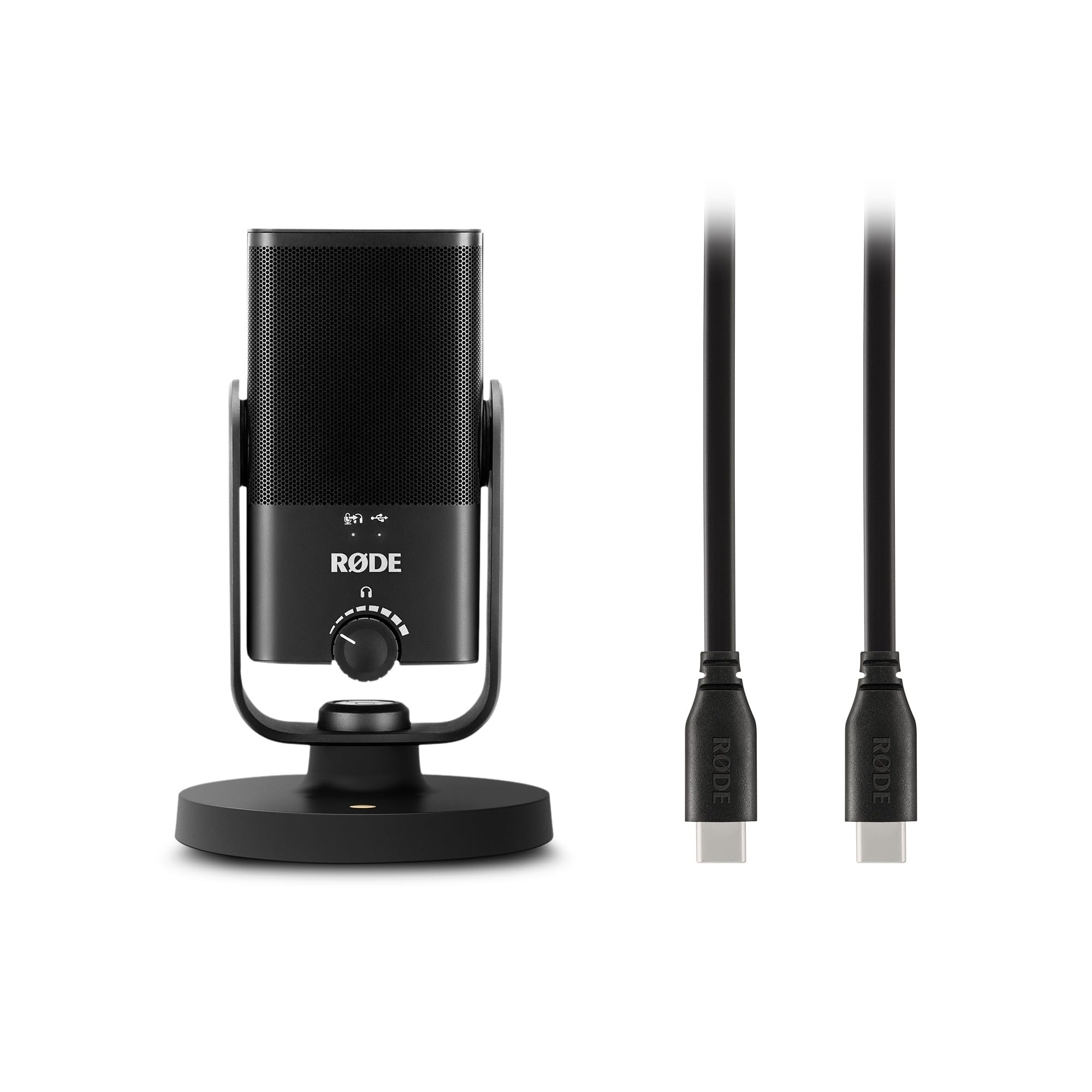 RØDE NT-USB Mini-Kondensatormikrofon in Studioqualität + SC17 USB-C-Kabel (1,5 m - Android- und Mac-kompatibel) für Podcasting, Streaming, Gaming, Gesangs- und Instrumentenaufnahmen