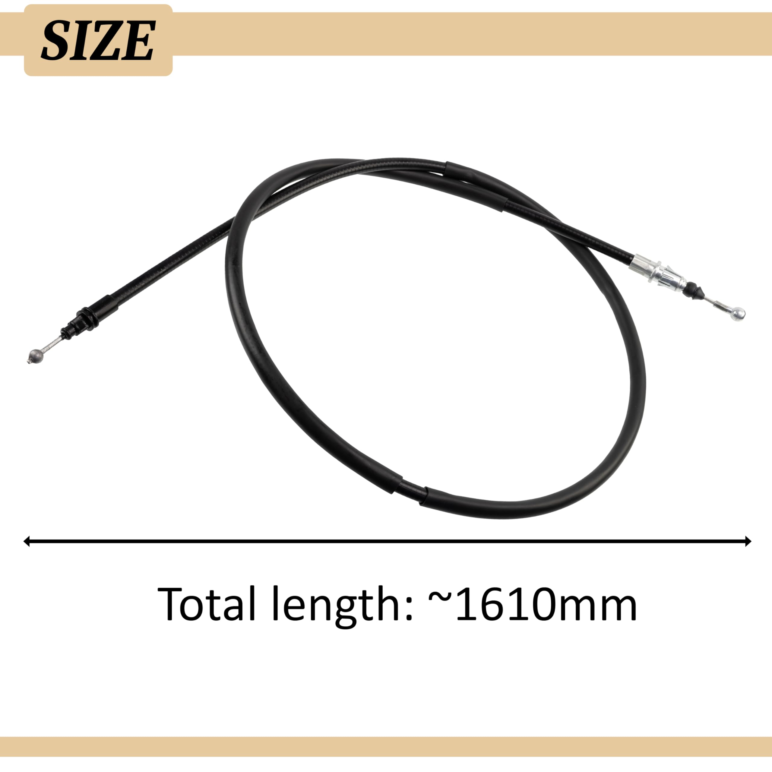 Câble de frein à main/montage arrière droit compatible avec OEM 4408727 | compatible avec numéros OEM 4411415, 4414822, 93852189, 3653000QAD, 7700312836
