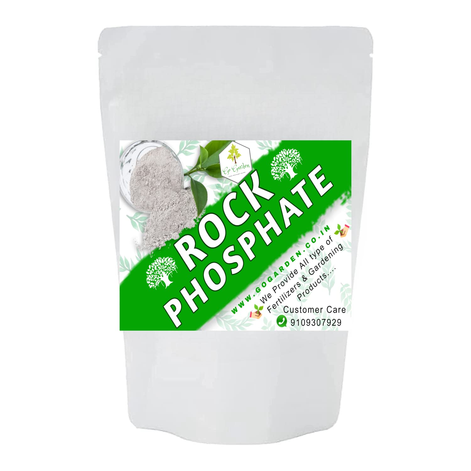 Go Garden Rock Phosphate Fertilizer for All Plants - 0.5 Kg | All Purpose Crushed Powder for Flowering and Fruiting (B0C5DFH3G2) Amazon Price History, Amazon Price Tracker