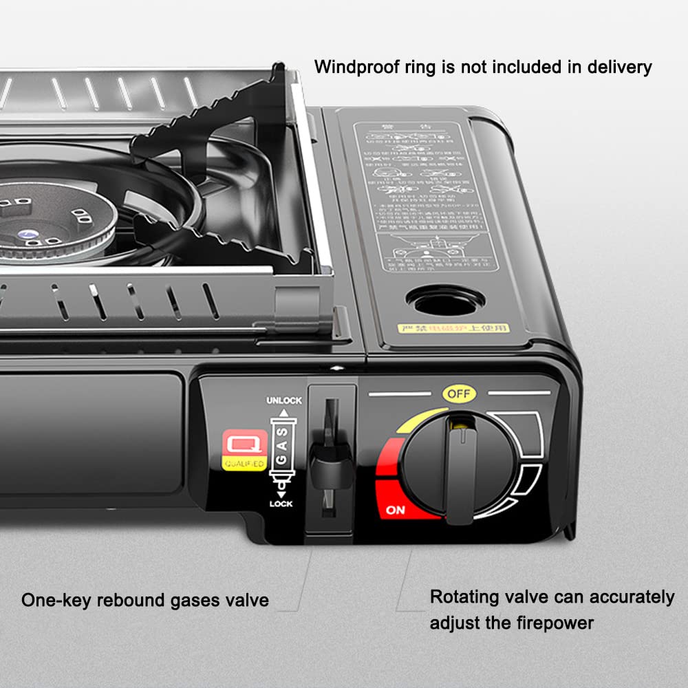 Draagbare cassetteverwarmer, campingkooktoestel voor