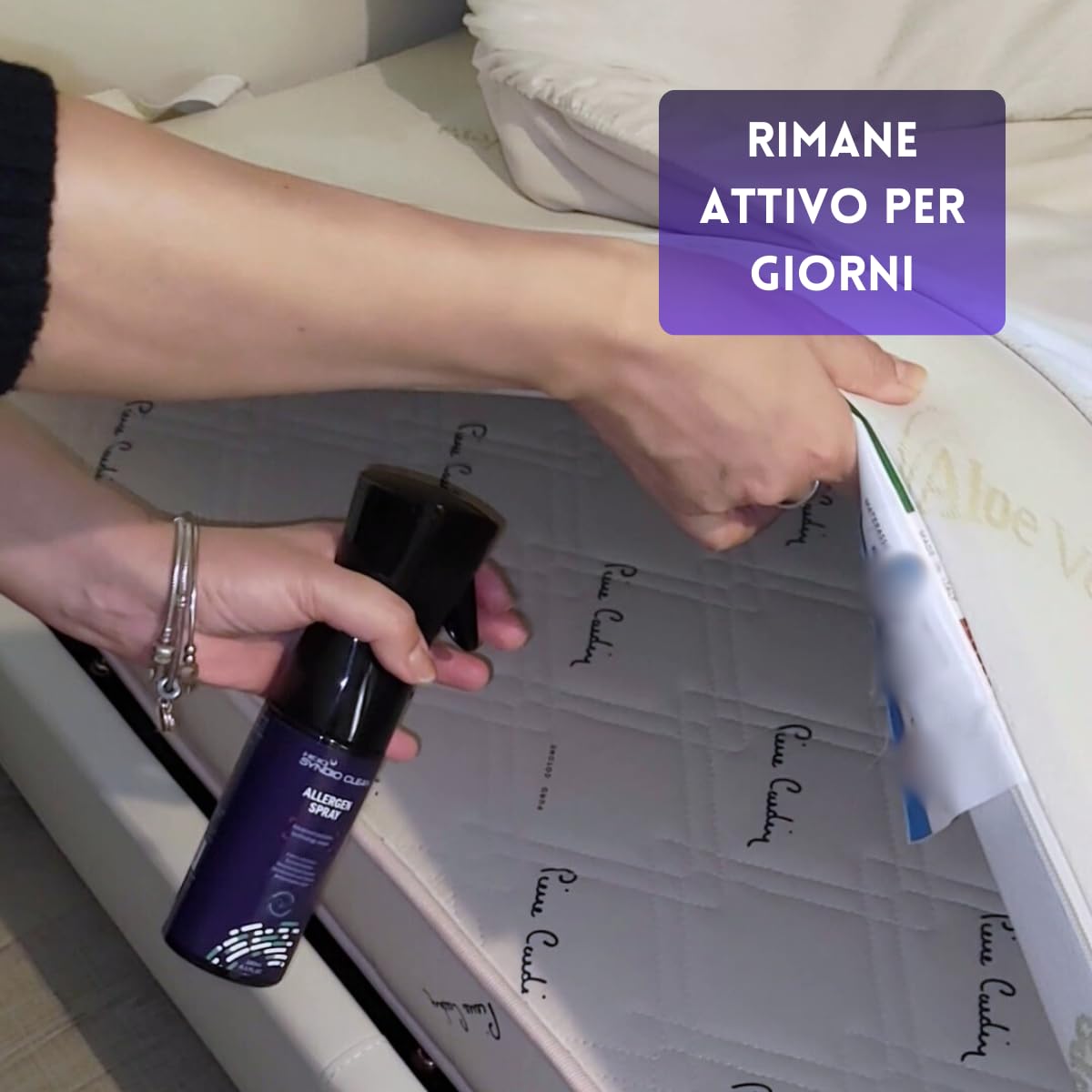 ALLERGEN SPRAY - Elimina allergeni e odori per tessuti. 180ml.