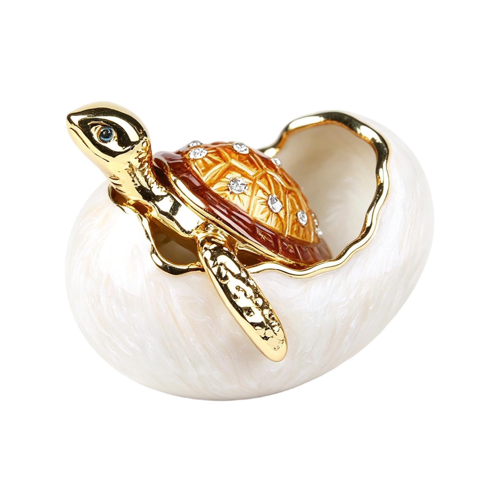 Boîte à bijoux tortue marine : le cadeau artisanal idéal