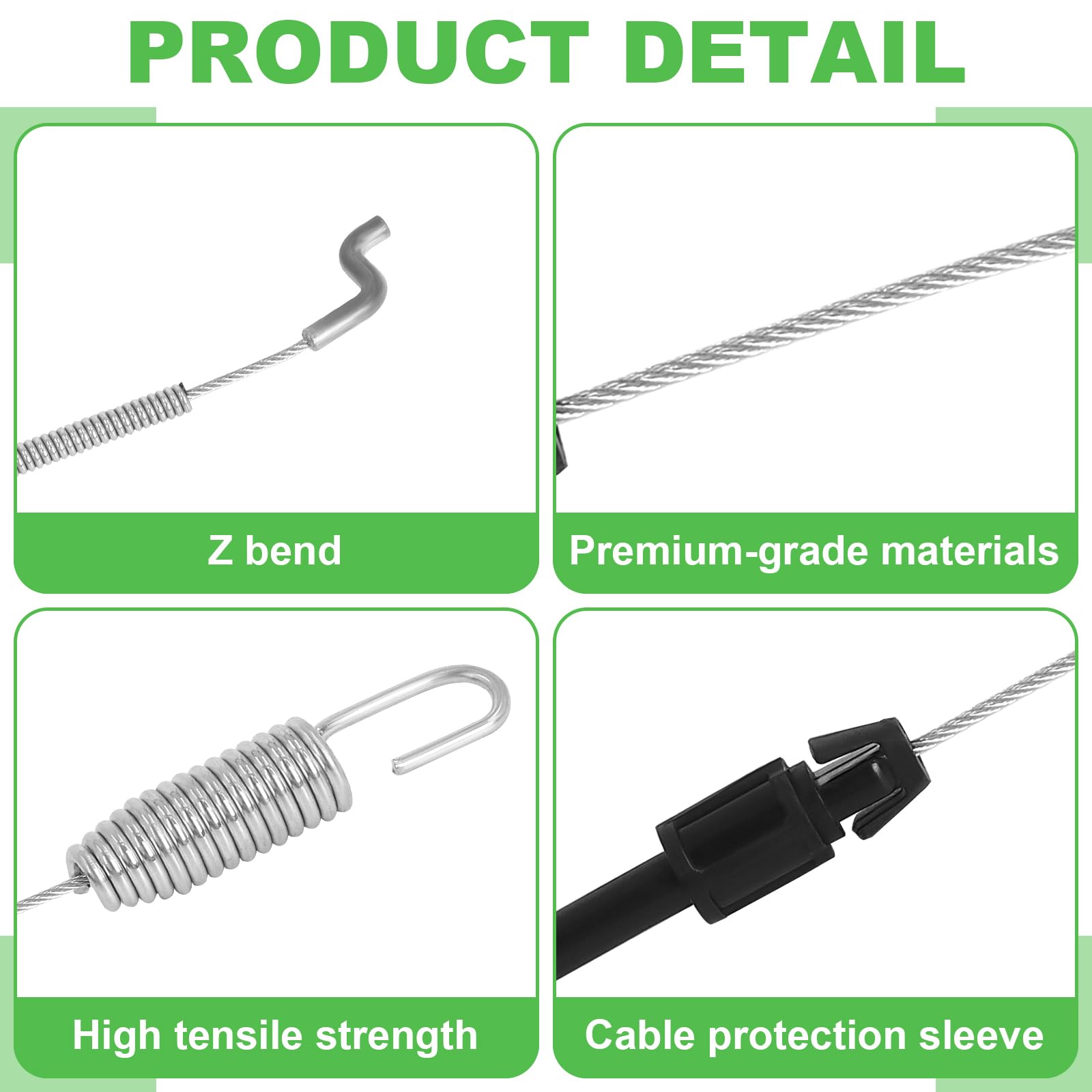 その他 CUTSE2 Amazon.com : Kimsion 119-2379 Traction Cable Replace Toro