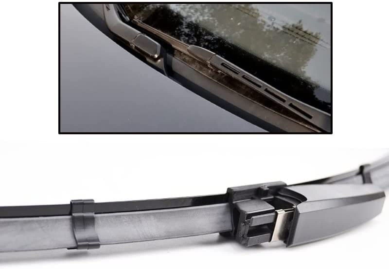 Erick's – Jeu De Balais D'essuie-glace Avant Et Arrière, Pour Mercedes Benz Classe C W204 2009 – 2012, Fenêtre De Pare-brise 24 "+ 24" + 12