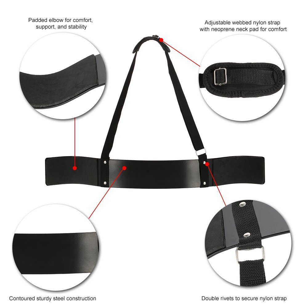 Arm Blaster Esercizio Bodybuilding potenziamento Muscolare bicipiti Training Sollevamento Pesi Allenamento Palestra Biceps Isolato attrezzo Palestra