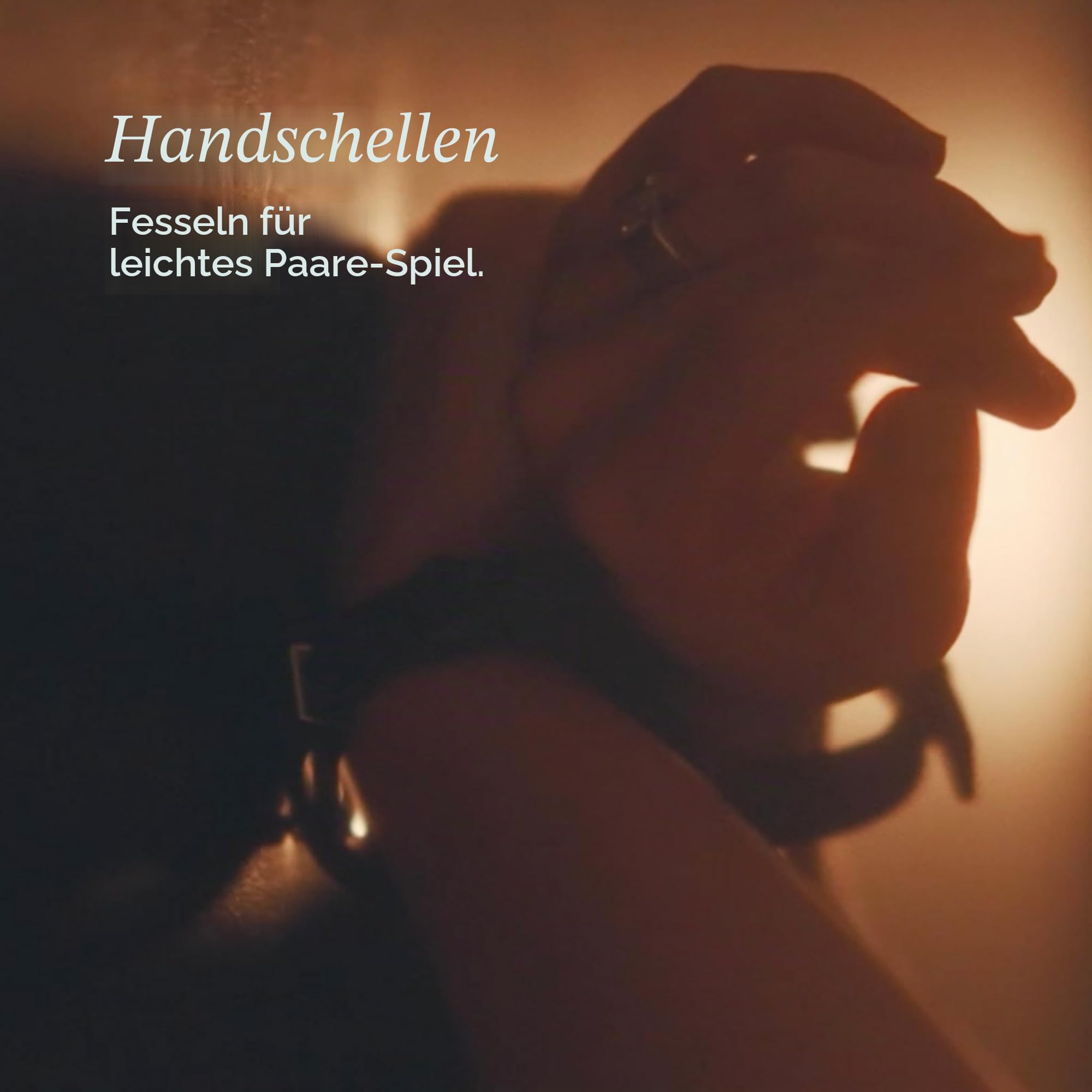 Crave - ID Cuffs Handfesseln Handschellen Bondage BDSM schwarz