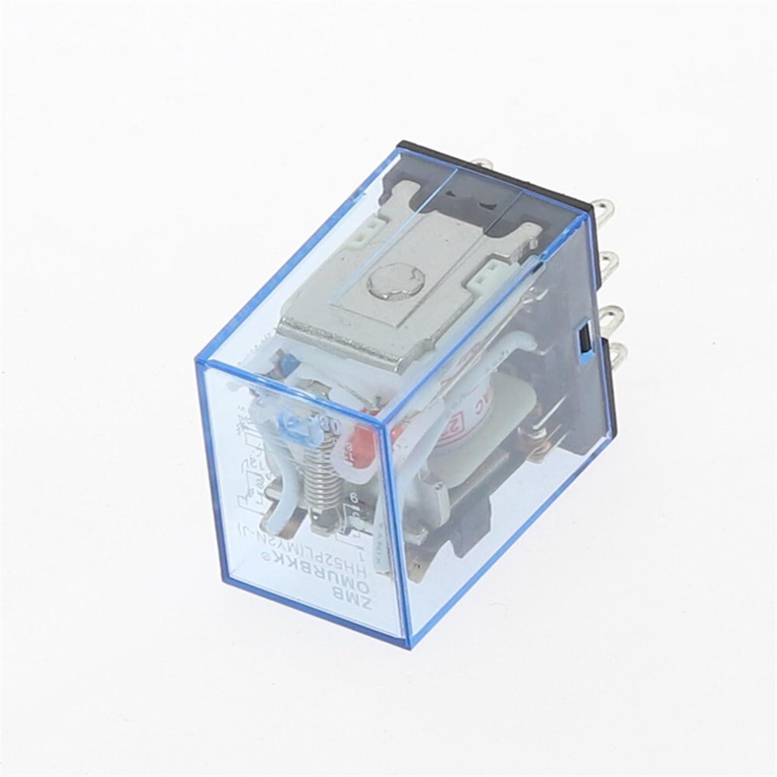 VDOQTLJT Power Relay MY2NJ 110V AC Coil Miniature DPDT 2NO 2NC 8 Pins 5A 240VAC MY2N-J HH52P 50pcs(AC 110V)