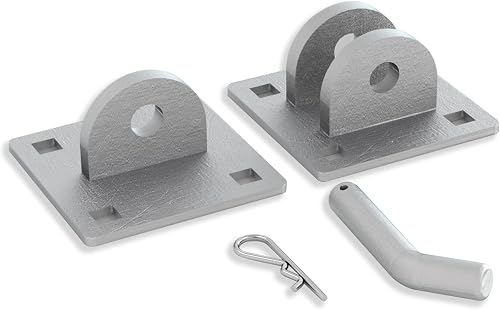 Kit de eslabones de bisagra de muelle estacionario, conector flotante de acero g