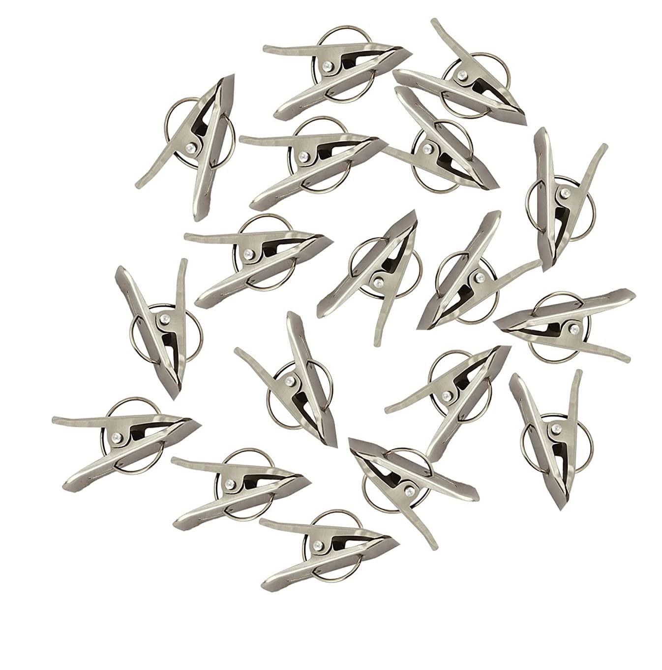 10cr Steel Cloth Hanging Clips Pack of (48)