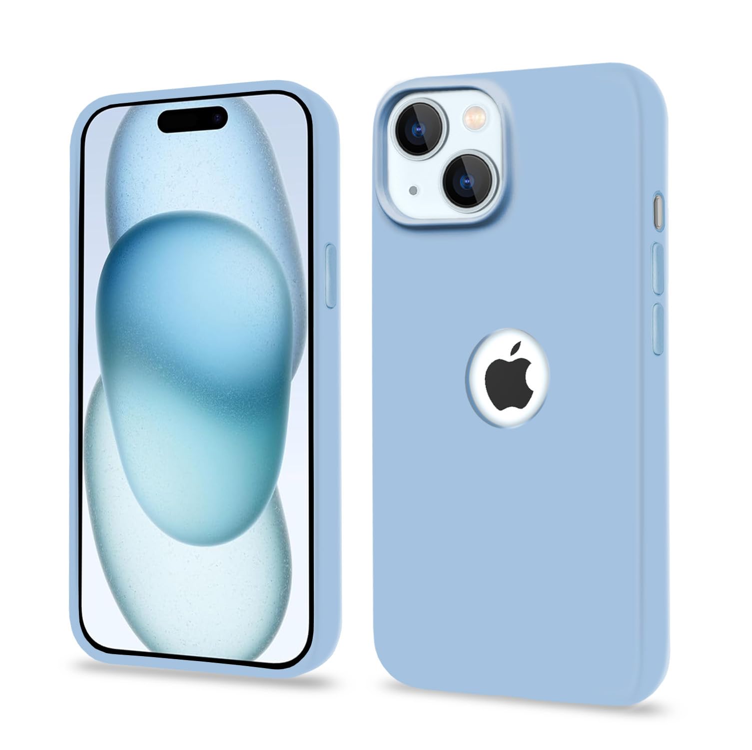 Pikkme Back Cover | Full Camera Protection | Raised Edges | Super Soft Silicone | Bumper Case for iPhone 15 (Lilac) (B0CL59JBLF) Amazon Price History, Amazon Price Tracker