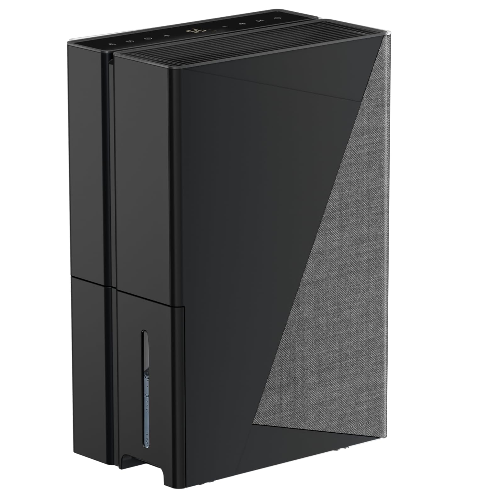 ZAFRO 55 Pints Dehumidifier for Basement, 4500 Sq. Ft | Dehumidifier for Home with Drain Hose, Auto Humi, 3 Modes, 24H Timer, Quiet Operation for Bathroom, Bedroom & Office (Black), Black