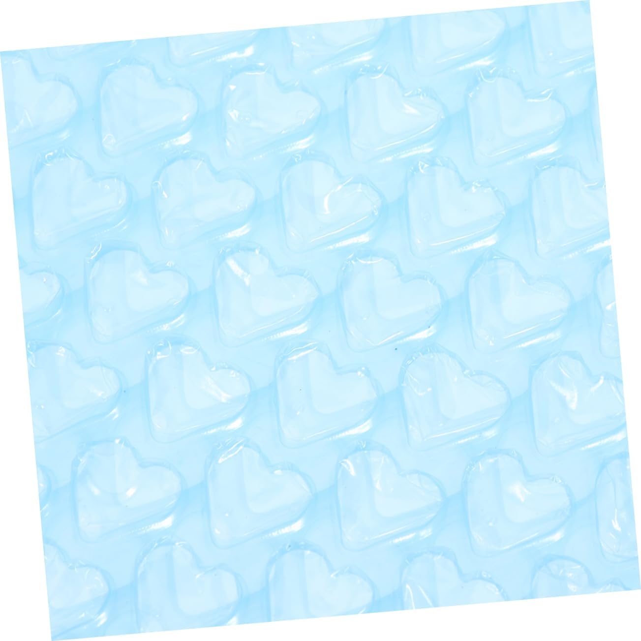 jojofuny 100pcs Heart-Shaped Bubble Pouch Bags for Packing Waterproof Protective Wrap for Shipping Moving and Mailing Supplies