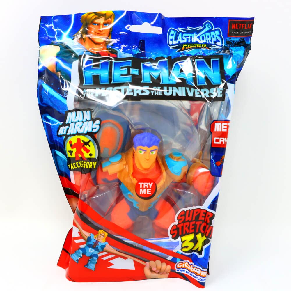 CICABOOM Elastikorps Fighter He-Man Masters Universe Collection Giga Size - Man at ARMS - Figura coleccionable